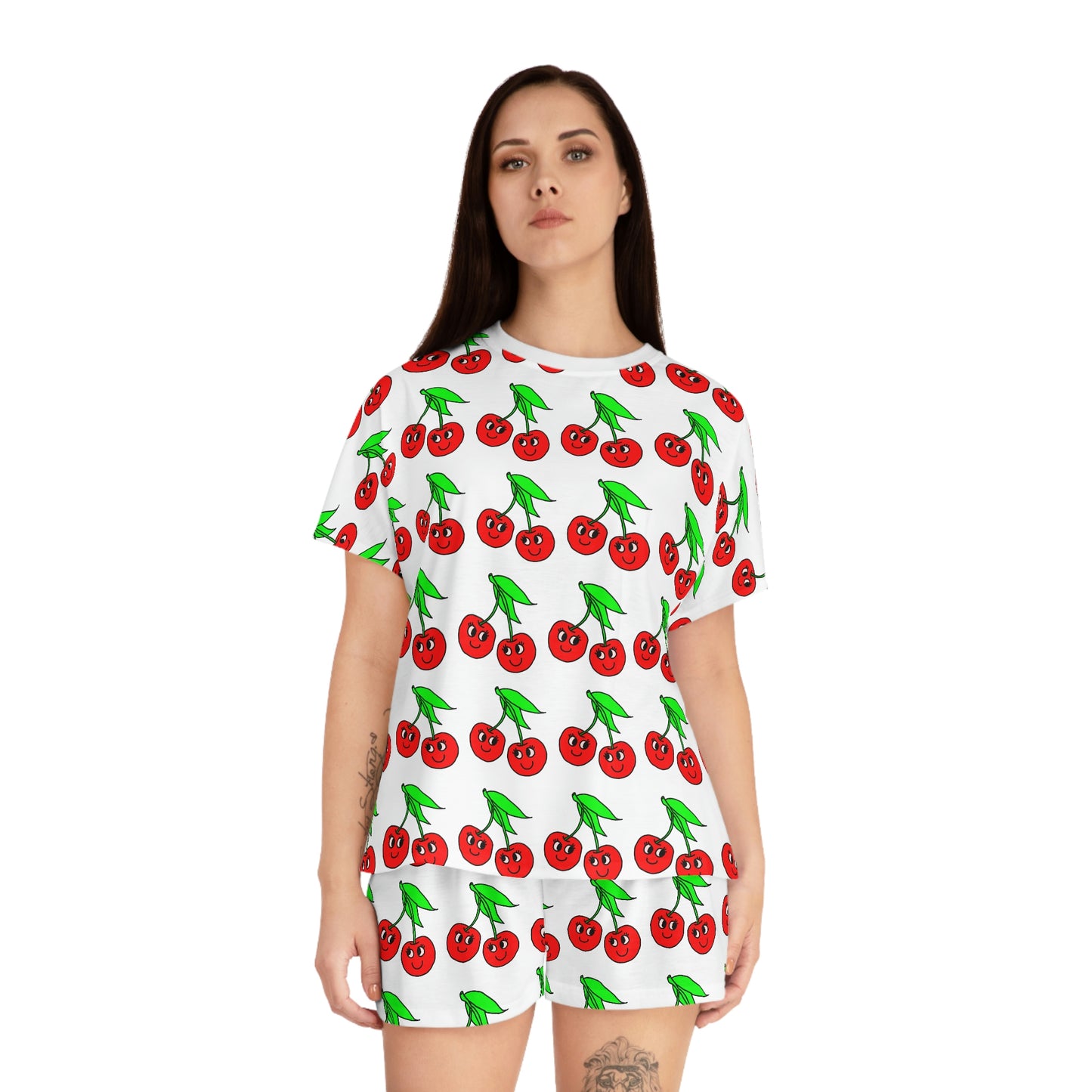 CHERRY BOMB SHORTIE JAMMIES